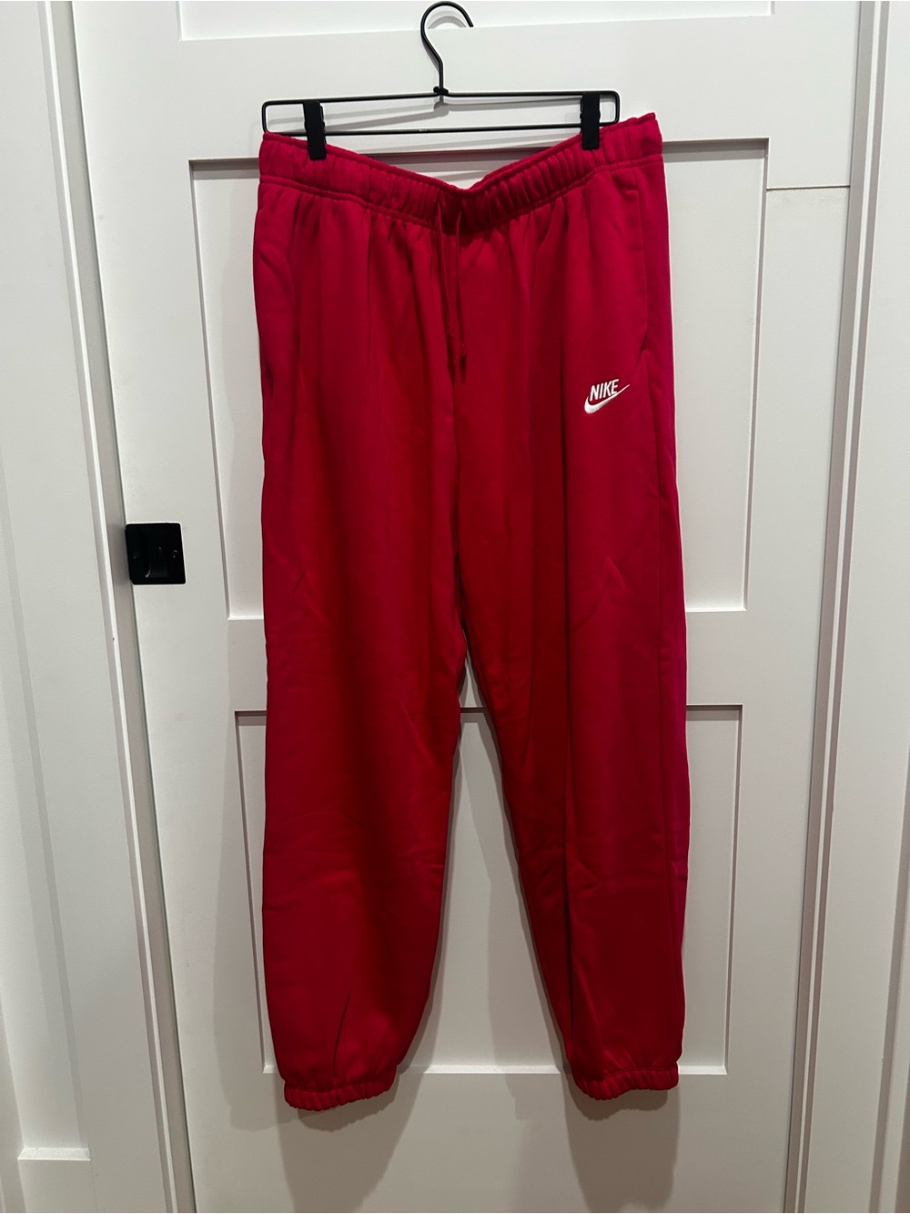 Nike Hot Pink Women's Oversized Fleece Joggers